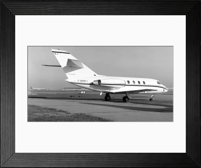Framed Print : Dassault Falcon 20 F-BOON Framed Print : Dassault Falcon 20 F-BOON