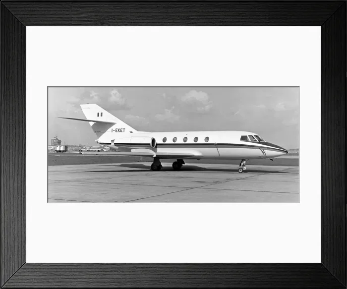 Framed Print : Dassault Falcon 20C I-EKET Framed Print : Dassault Falcon 20C I-EKET
