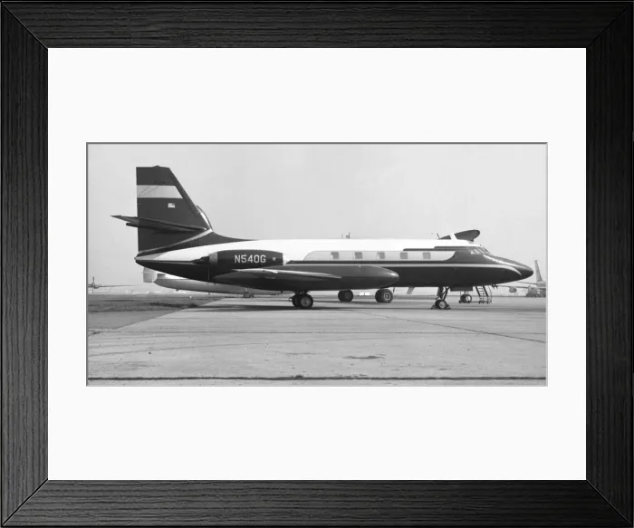 Framed Print : Lockheed L-1329 JetStar-6 N540G Framed Print : Lockheed L-1329 JetStar-6 N540G