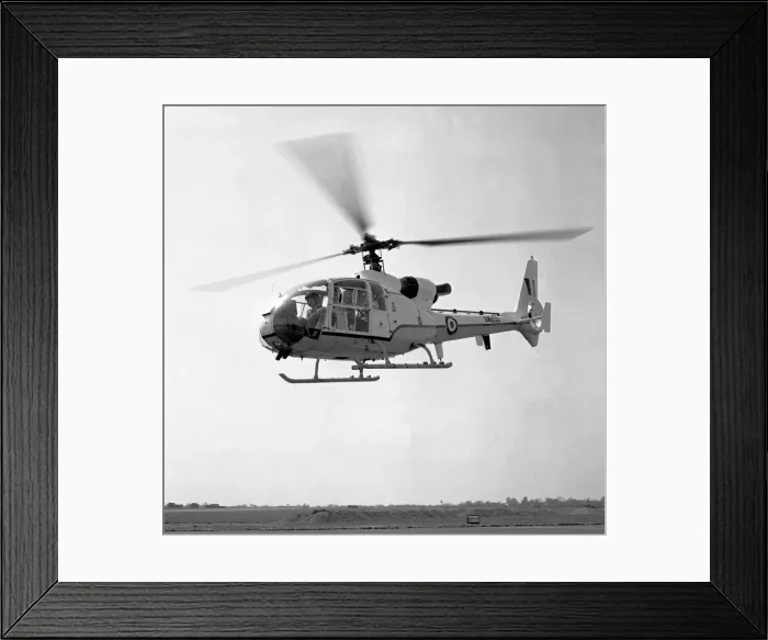 Framed Print : Westland-Aerospatiale SA. 341E Gazelle HCC. 4 XW855 Framed Print : Westland-Aerospatiale SA. 341E Gazelle HCC. 4 XW855