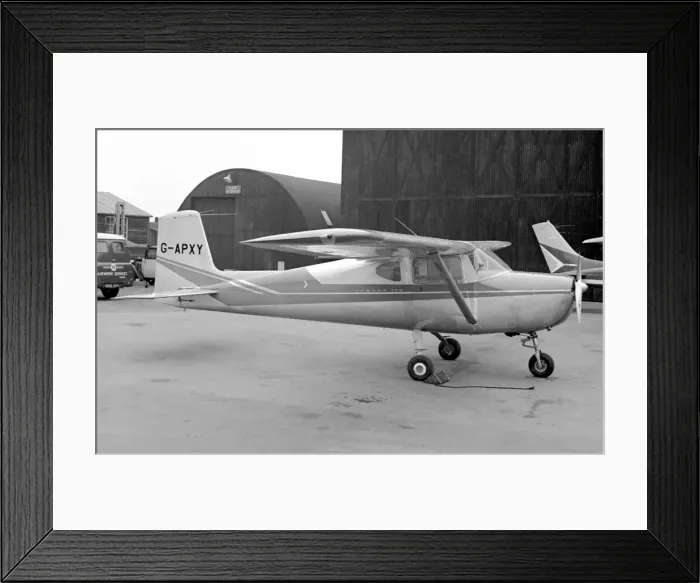 Framed Print : Cessna 150 G-APXY Framed Print : Cessna 150 G-APXY