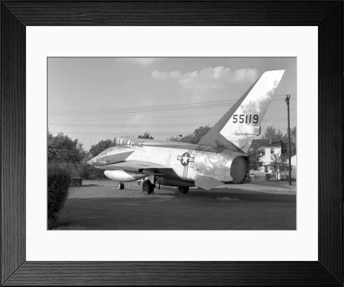 Framed Print : North American F-107A-NA 55-5119 Framed Print : North American F-107A-NA 55-5119