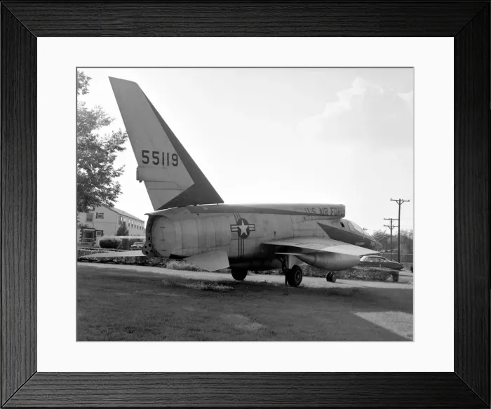 Framed Print : North American F-107A-NA 55-5119 Framed Print : North American F-107A-NA 55-5119