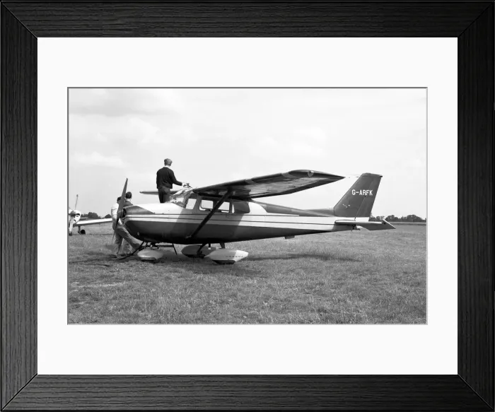 Framed Print : Cessna 172B Skyhawk G-ARFK Framed Print : Cessna 172B Skyhawk G-ARFK