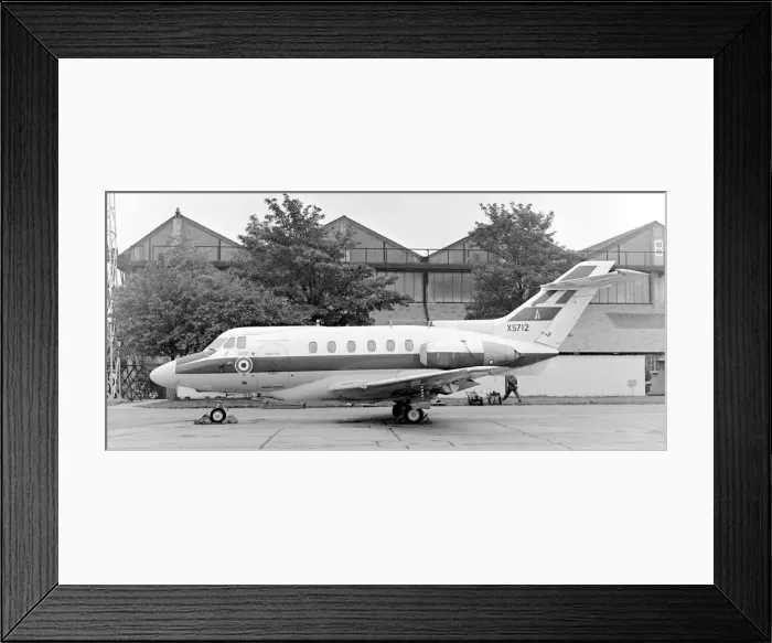 Framed Print : Hawker Siddeley Dominie T. 1 XS712 A Framed Print : Hawker Siddeley Dominie T. 1 XS712 A