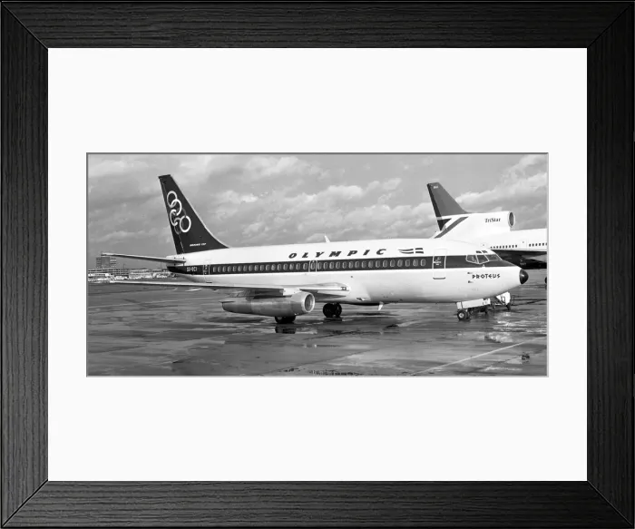 Framed Print : Boeing 737-284 SX-BCI Proteus Framed Print : Boeing 737-284 SX-BCI Proteus