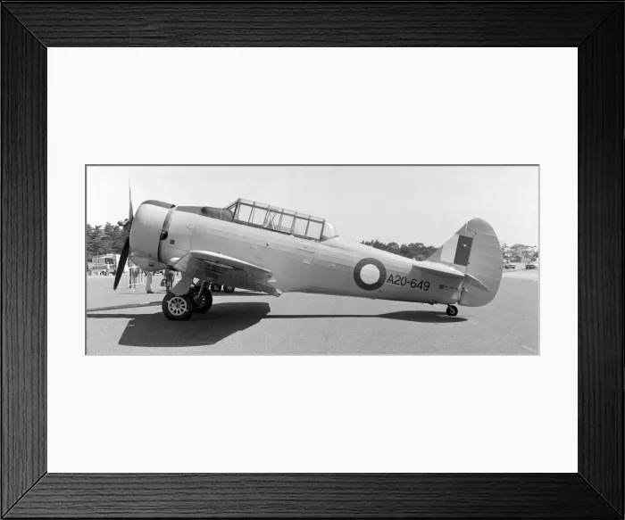 Framed Print : Commonwealth CA-16 Wirraway A20-649 Framed Print : Commonwealth CA-16 Wirraway A20-649