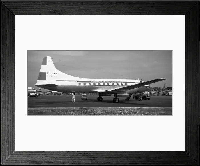 Framed Print : Convair CV-440 PH-CGE Framed Print : Convair CV-440 PH-CGE