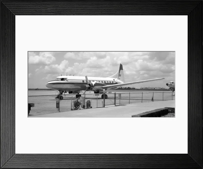 Framed Print : Convair CV-340 N3401 Framed Print : Convair CV-340 N3401