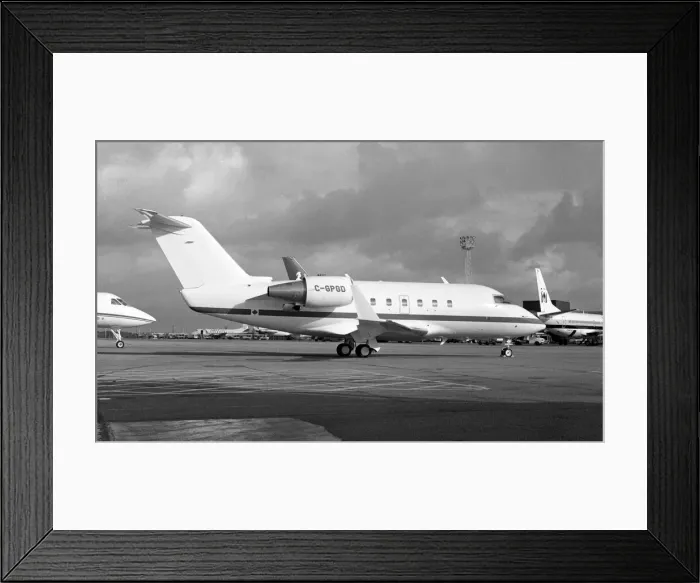 Framed Print : Canadair CL-601 Challenger C-GPGD Framed Print : Canadair CL-601 Challenger C-GPGD