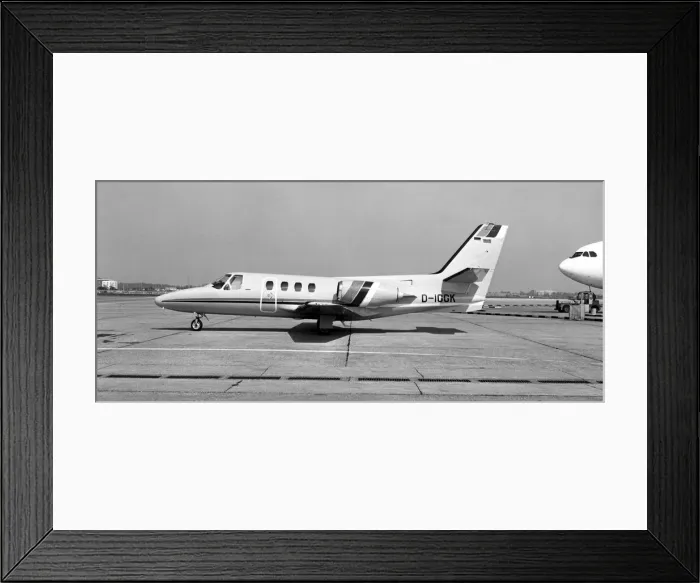 Framed Print : Cessna 501 Citation I SP D-IGGK Framed Print : Cessna 501 Citation I SP D-IGGK