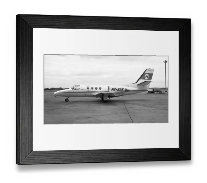 Framed Print : Cessna 500 Citation I PH-SAW Framed Print : Cessna 500 Citation I PH-SAW