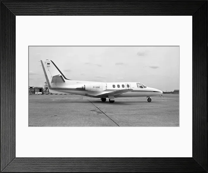Framed Print : Cessna 500 Citation I D-IANE Framed Print : Cessna 500 Citation I D-IANE