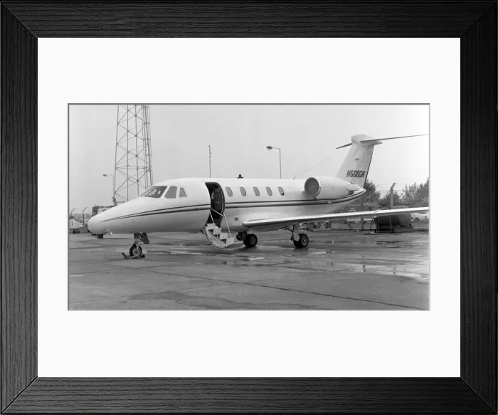Framed Print : Cessna 650 Citation III N600GH Framed Print : Cessna 650 Citation III N600GH