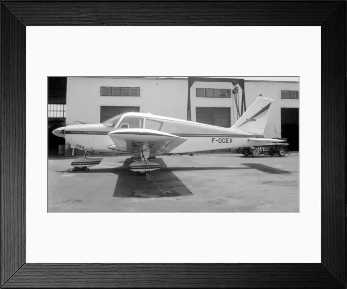 Framed Print : Piper PA-28-180 Cherokee C F-OCEV Framed Print : Piper PA-28-180 Cherokee C F-OCEV