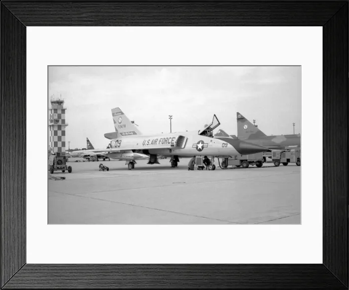 Framed Print : Convair F-106A Delta Dart 57-2478 09 Framed Print : Convair F-106A Delta Dart 57-2478 09