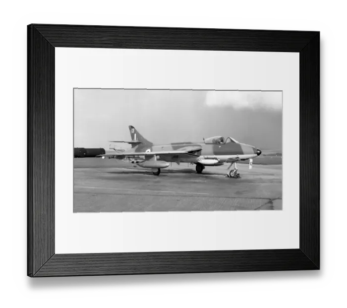 Framed Print : Hawker Hunter FGA. 9 XE608 13 Framed Print : Hawker Hunter FGA. 9 XE608 13