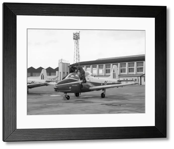 Framed Print : BAC Jet Provost T. 5 XW287 80 Framed Print : BAC Jet Provost T. 5 XW287 80