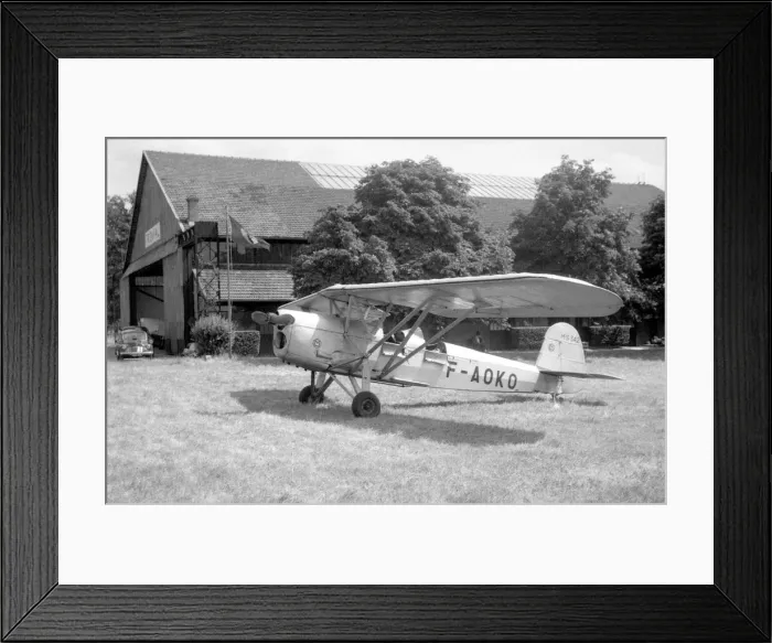 Framed Print : Morane-Saulnier MS. 342 F-AOKO Framed Print : Morane-Saulnier MS. 342 F-AOKO