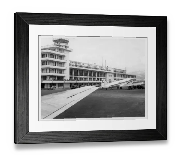Framed Print : Douglas DC-3 OD-aM of Air Liban Framed Print : Douglas DC-3 OD-aM of Air Liban