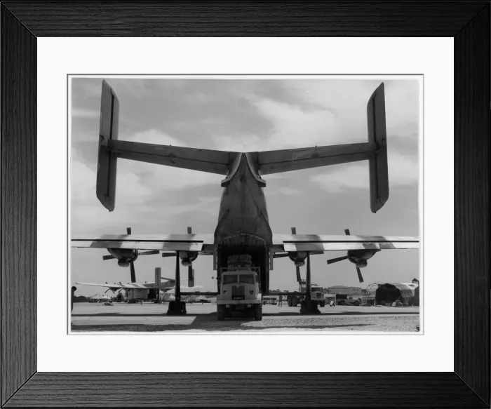 Framed Print : Blackburn Beverley C. 1 XB259