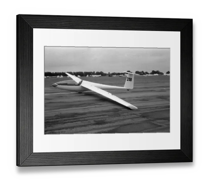 Framed Print : Vickers-Slingsby T. 65C Sport Vega 398 Framed Print : Vickers-Slingsby T. 65C Sport Vega 398