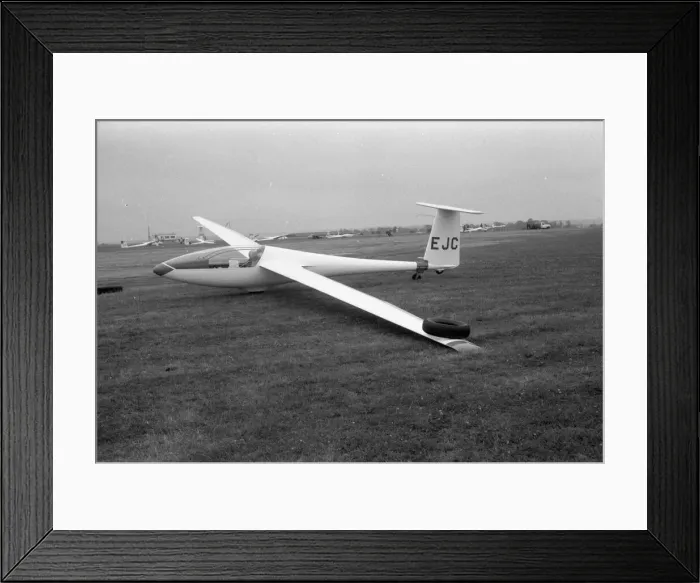 Framed Print : Vickers-Slingsby T. 65C Sport Vega EJC Framed Print : Vickers-Slingsby T. 65C Sport Vega EJC