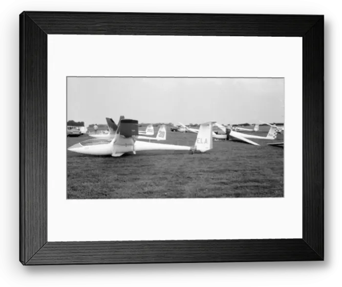 Framed Print : Schleicher ASW-19B ELA Framed Print : Schleicher ASW-19B ELA