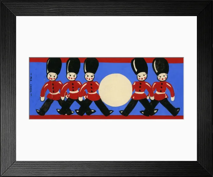 Framed Print : Artwork suggestion for Party Tableware - Toy Soldiers Framed Print : Artwork suggestion for Party Tableware - Toy Soldiers