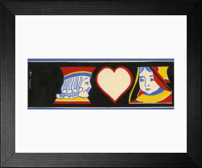 Framed Print : Artwork suggestion for Party Tableware - King and Queen Framed Print : Artwork suggestion for Party Tableware - King and Queen