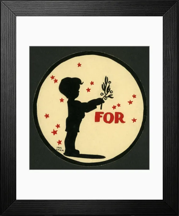 Framed Print : Place marker - Little boy with mistletoe Framed Print : Place marker - Little boy with mistletoe