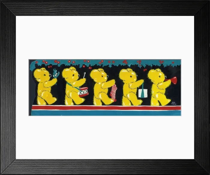 Framed Print : Original Artwork - Folding Christmas card design Framed Print : Original Artwork - Folding Christmas card design