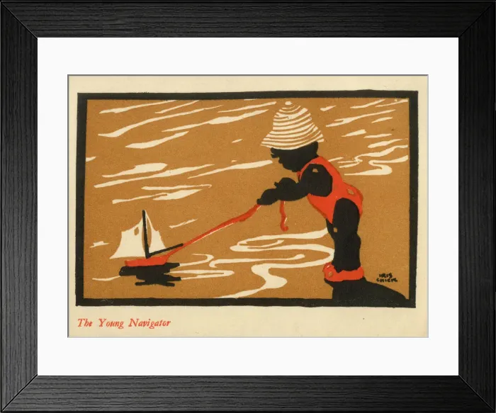 Framed Print : Christmas greetings card - The Young Navigator Framed Print : Christmas greetings card - The Young Navigator
