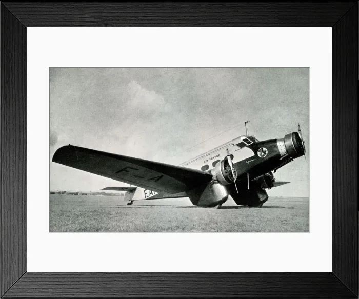 Framed Print : Air France airline low wing monoplane Framed Print : Air France airline low wing monoplane