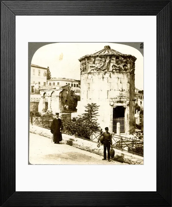 Framed Print : Ancient Tower of the Winds, Athens, Greece Framed Print : Ancient Tower of the Winds, Athens, Greece