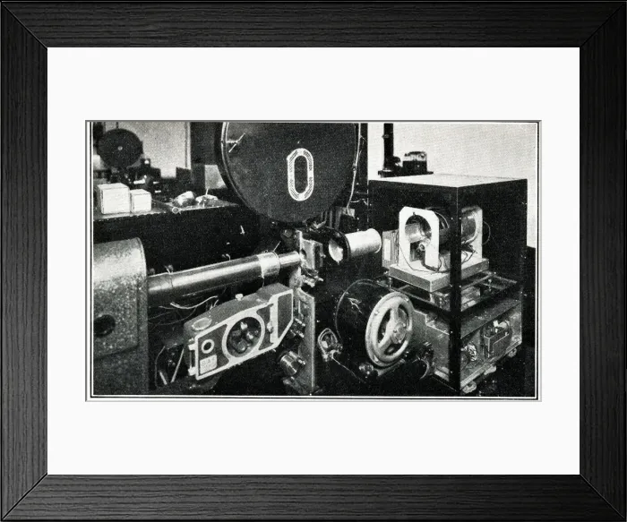 Framed Print : Baird Electron Scanner System of Television Framed Print : Baird Electron Scanner System of Television
