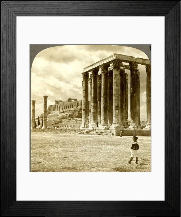 Framed Print : Columns of the Temple of Olympian Zeus, Athens Framed Print : Columns of the Temple of Olympian Zeus, Athens