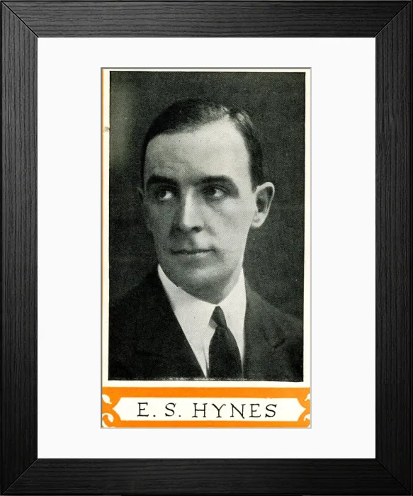Framed Print : E. S. Hynes, cartoonist, caricaturist and artist Date: circa 1930 Framed Print : E. S. Hynes, cartoonist, caricaturist and artist Date: circa 1930