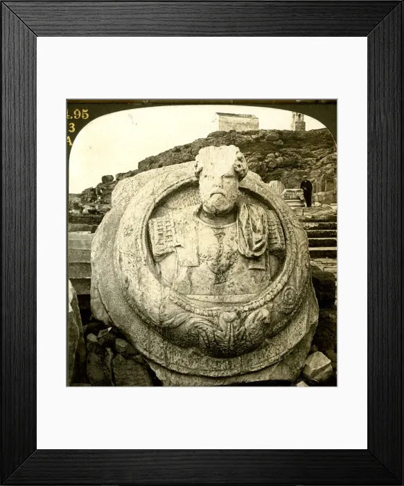 Framed Print : Great relief of Hadrian, Eleusis, Greece Framed Print : Great relief of Hadrian, Eleusis, Greece