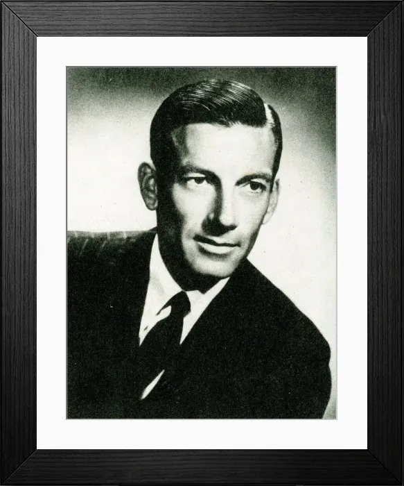 Framed Print : Hoagy Carmichael (1899-1981), American singer, songwriter, composer, musician