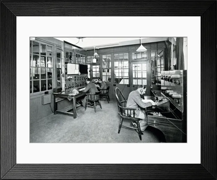 Framed Print : Inside the Control Tower, Croydon Airport Framed Print : Inside the Control Tower, Croydon Airport