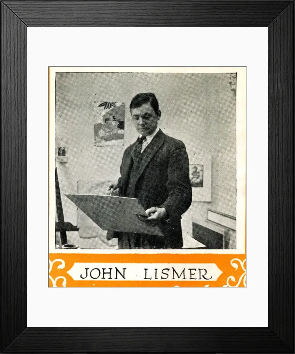 Framed Print : John Lismer, Poster artist Date: circa 1930 Framed Print : John Lismer, Poster artist Date: circa 1930