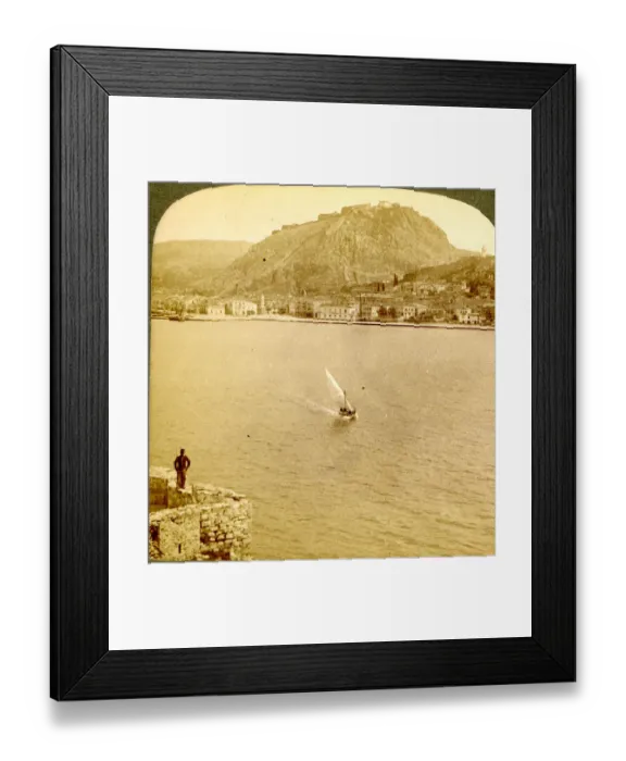 Framed Print : Medieval fortress of Palamidi, Greece Framed Print : Medieval fortress of Palamidi, Greece