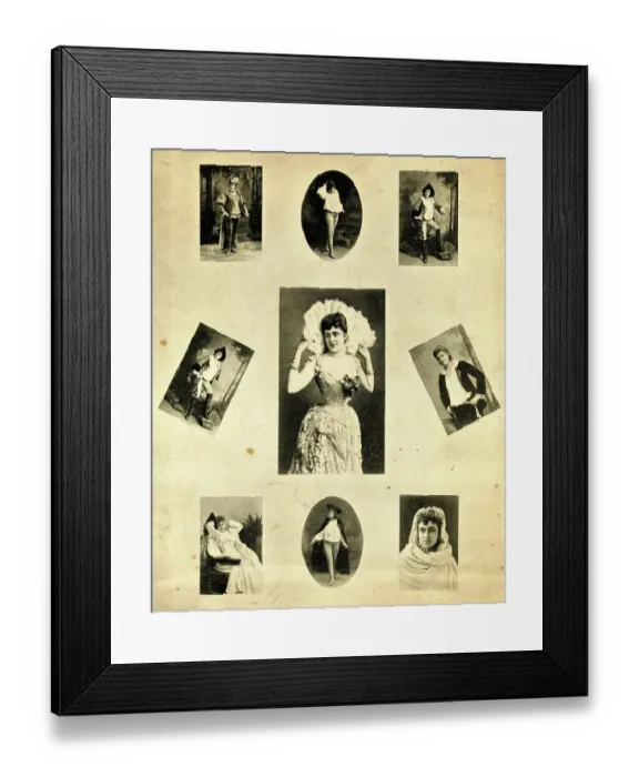 Framed Print : Agnes Huntington, a Reminiscence of Paul Jones Framed Print : Agnes Huntington, a Reminiscence of Paul Jones