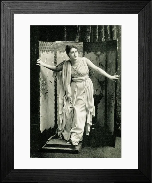Framed Print : Beatrice Lamb in Niobe Framed Print : Beatrice Lamb in Niobe