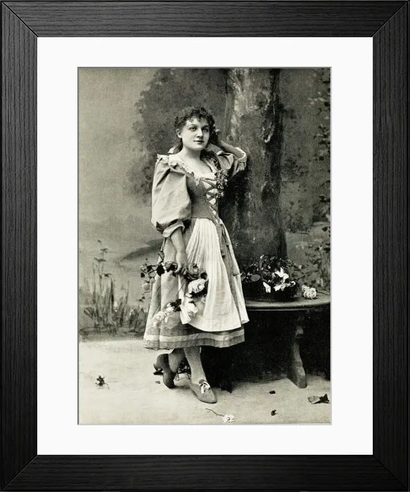 Framed Print : Dorothy Vane in Haddon Hall Framed Print : Dorothy Vane in Haddon Hall