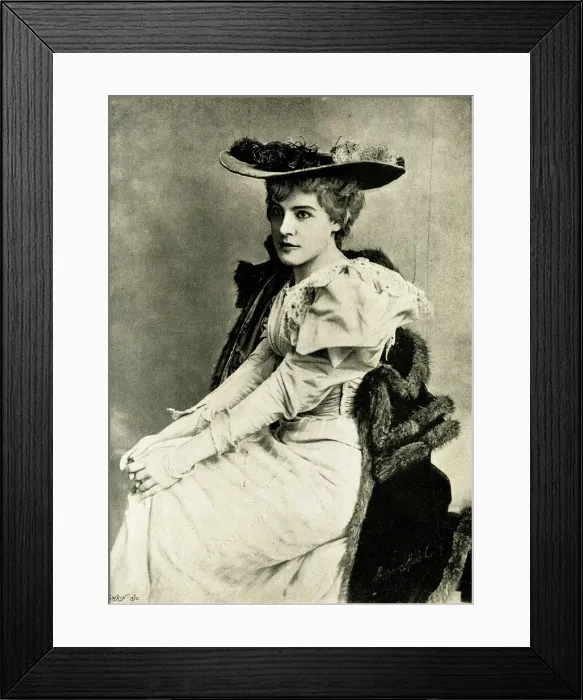 Framed Print : Etty Williams, actress Framed Print : Etty Williams, actress