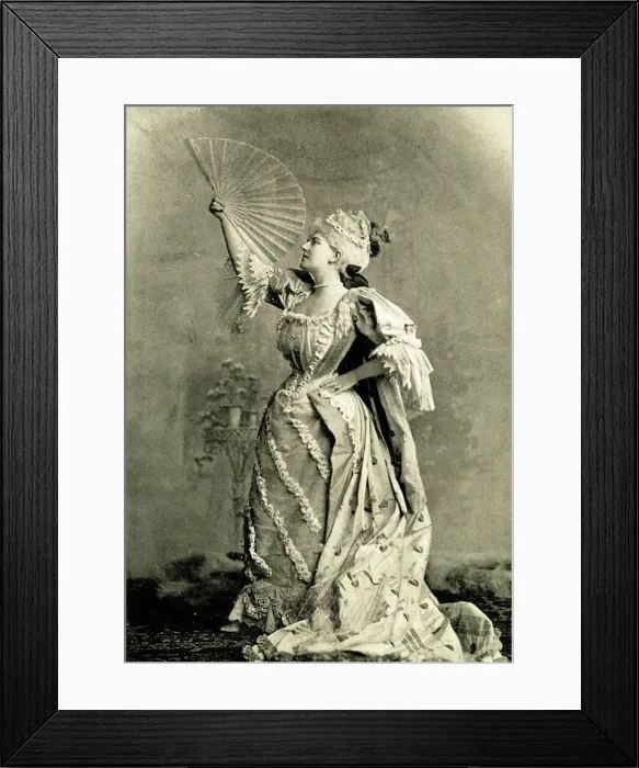 Framed Print : May Fortescue as Lady Teazle in School for Scandal Framed Print : May Fortescue as Lady Teazle in School for Scandal
