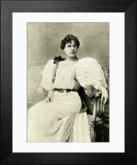 Framed Print : Jessie Millward as Margaret Marrable in The Fatal Card Framed Print : Jessie Millward as Margaret Marrable in The Fatal Card