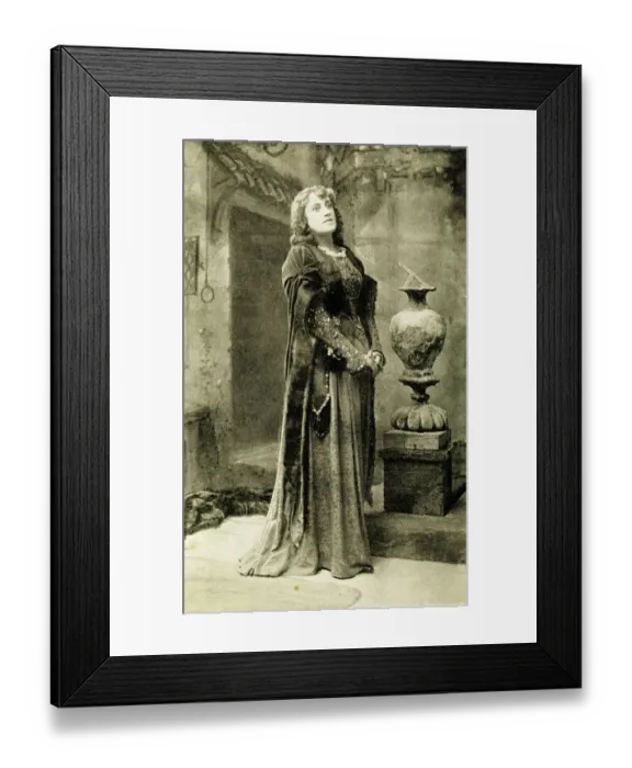 Framed Print : Julia Neilson in The Tempter Framed Print : Julia Neilson in The Tempter